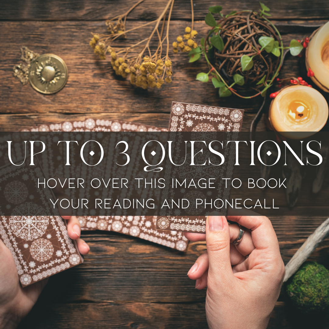 Emailed Reading with Phone Call Option | Up to 3 Questions