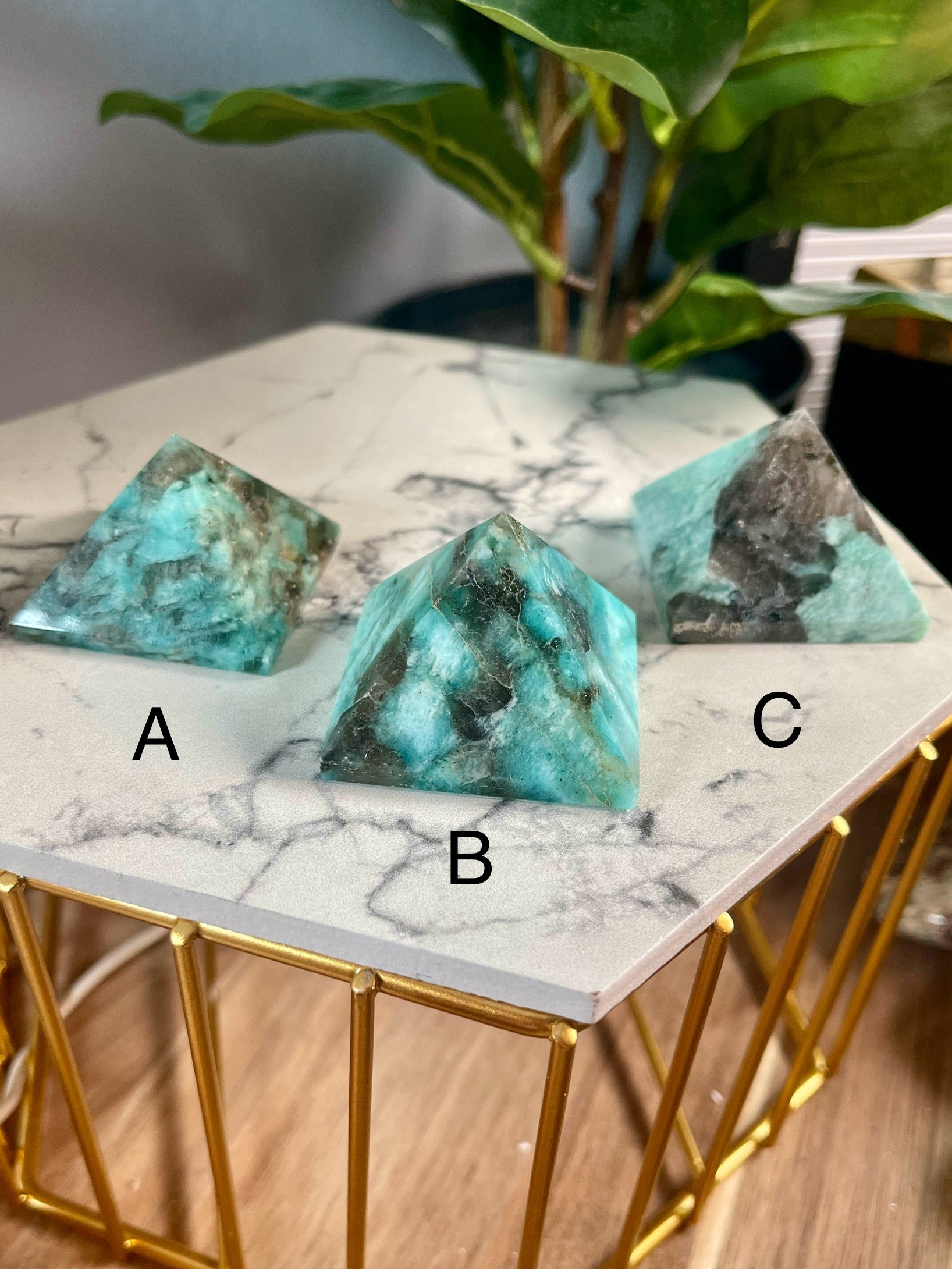 Amazonite Pyramids | Communication | Protection