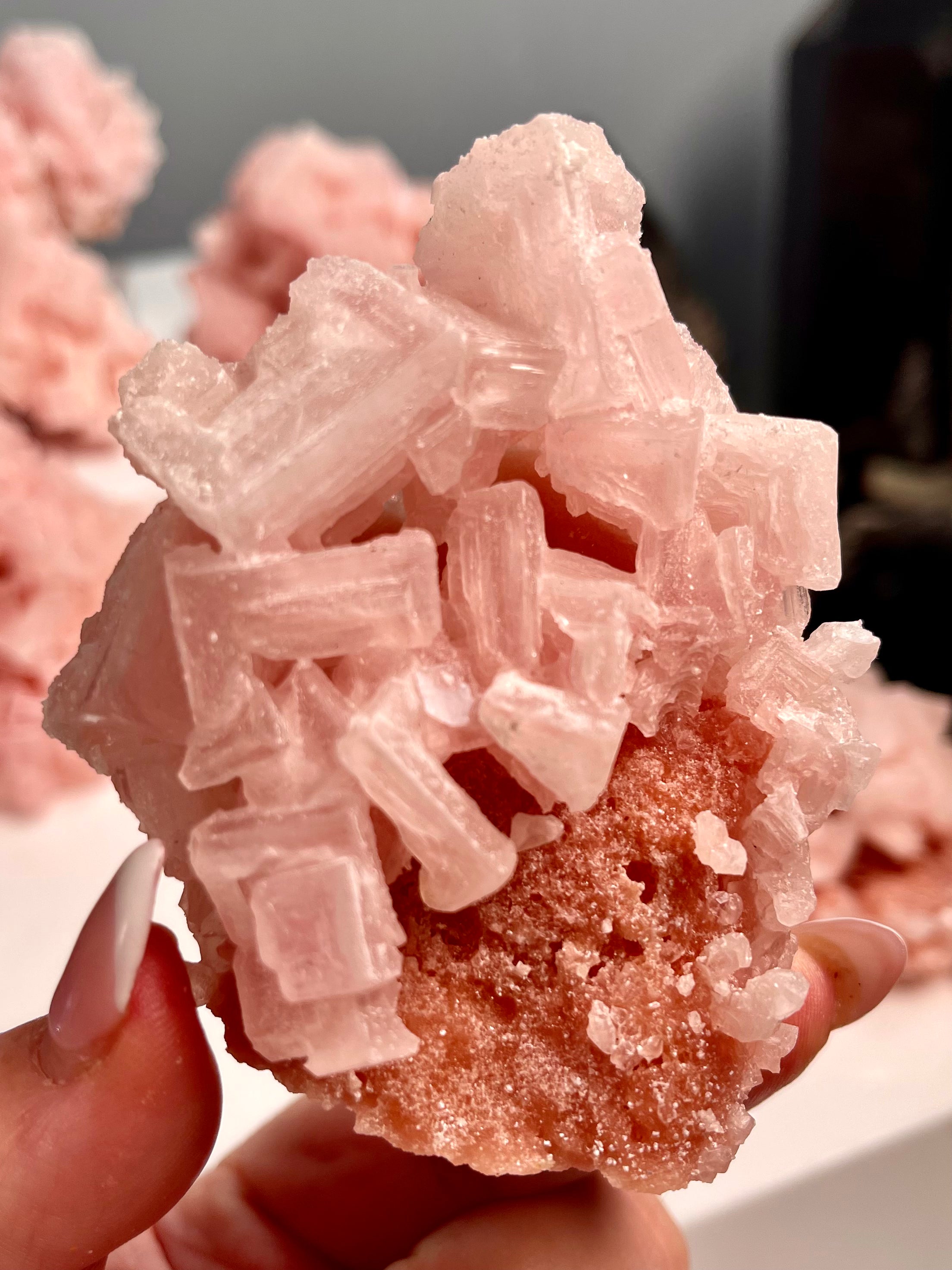 Pink Halite with Portals | H7