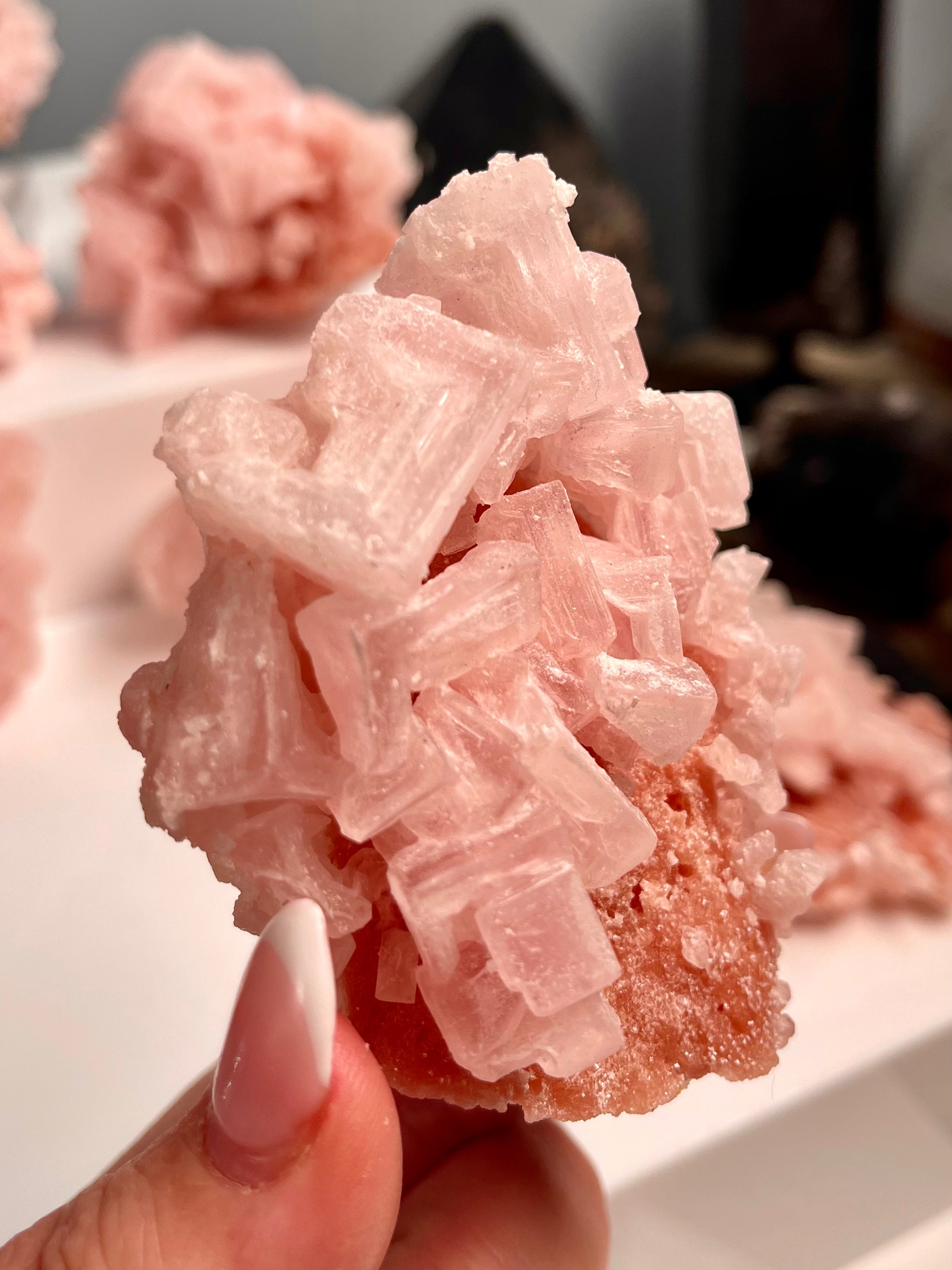 Pink Halite with Portals | H7