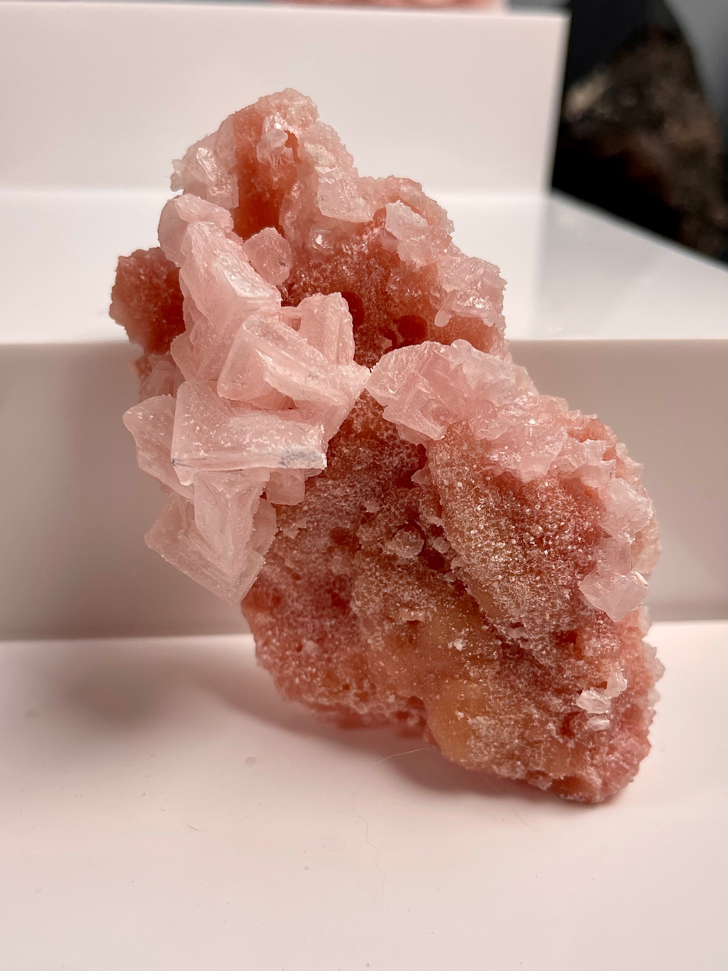 Self Standing Pink Halite | H12