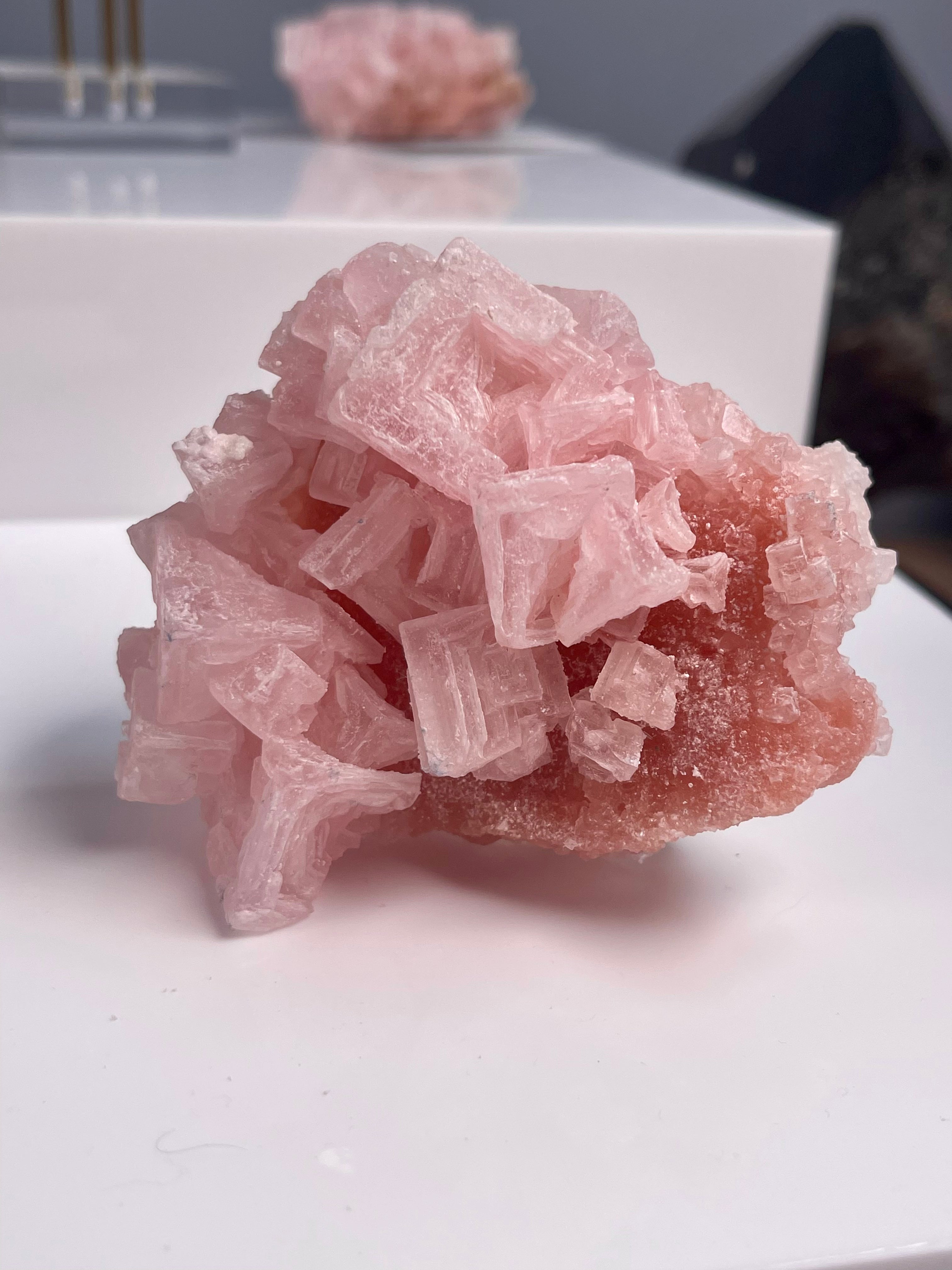 Self Standing Pink Halite | H3