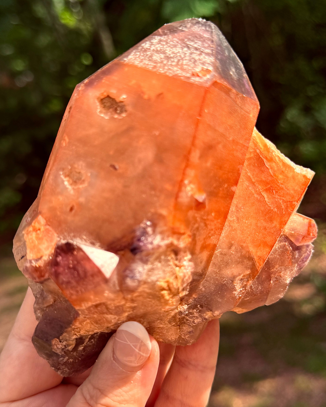 Orange Dreamcoat Lemurian Statement Piece | First Mine Run | Mined Out