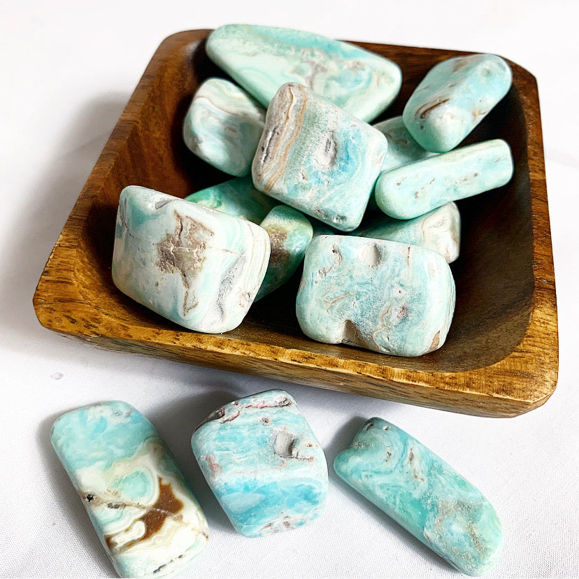 Caribbean Blue Calcite and Aragonite | Intuition