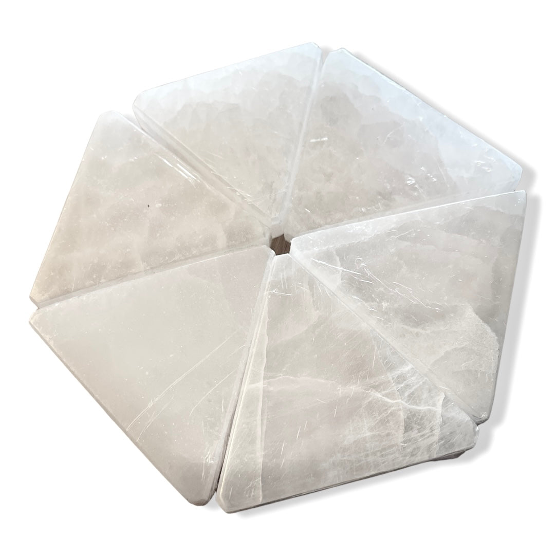 Triangular Selenite Charging Plate