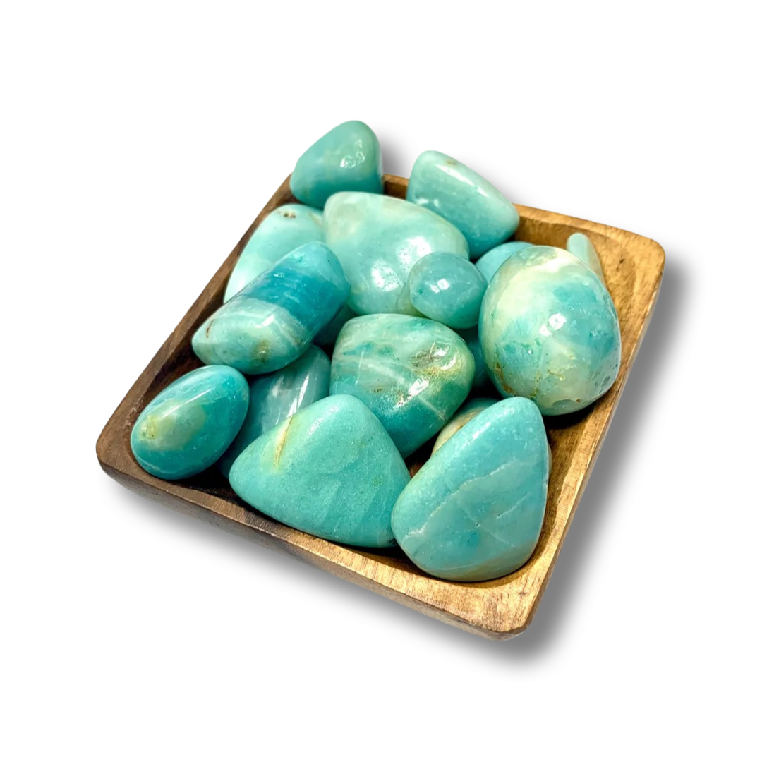 Amazonite Tumbles (XL) | Courage & Truth