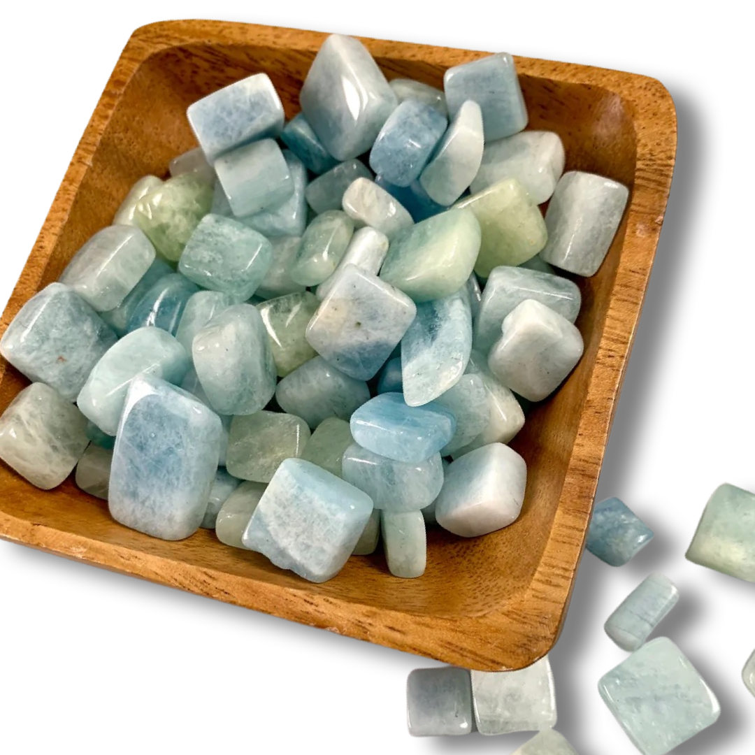 Aquamarine Tumbles | Peace