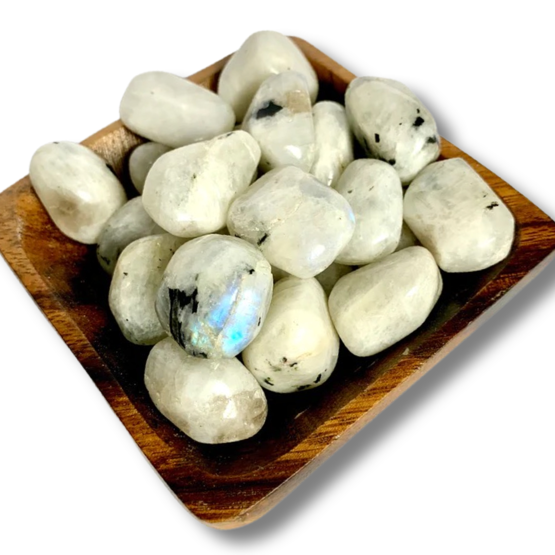 Rainbow Moonstone Tumbles | Divine Inspiration