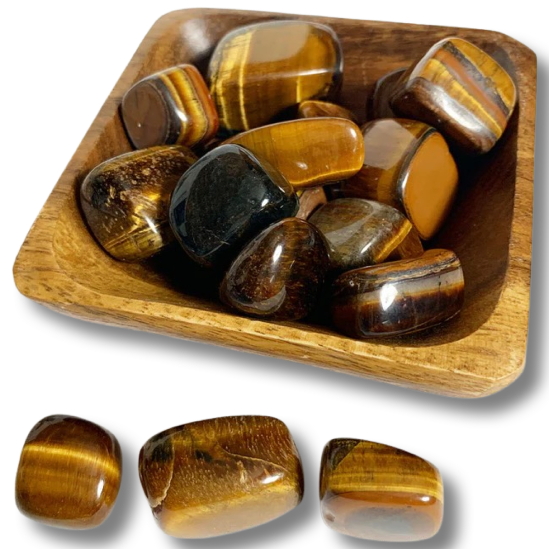 Tigers Eye Tumbles XL | Protection