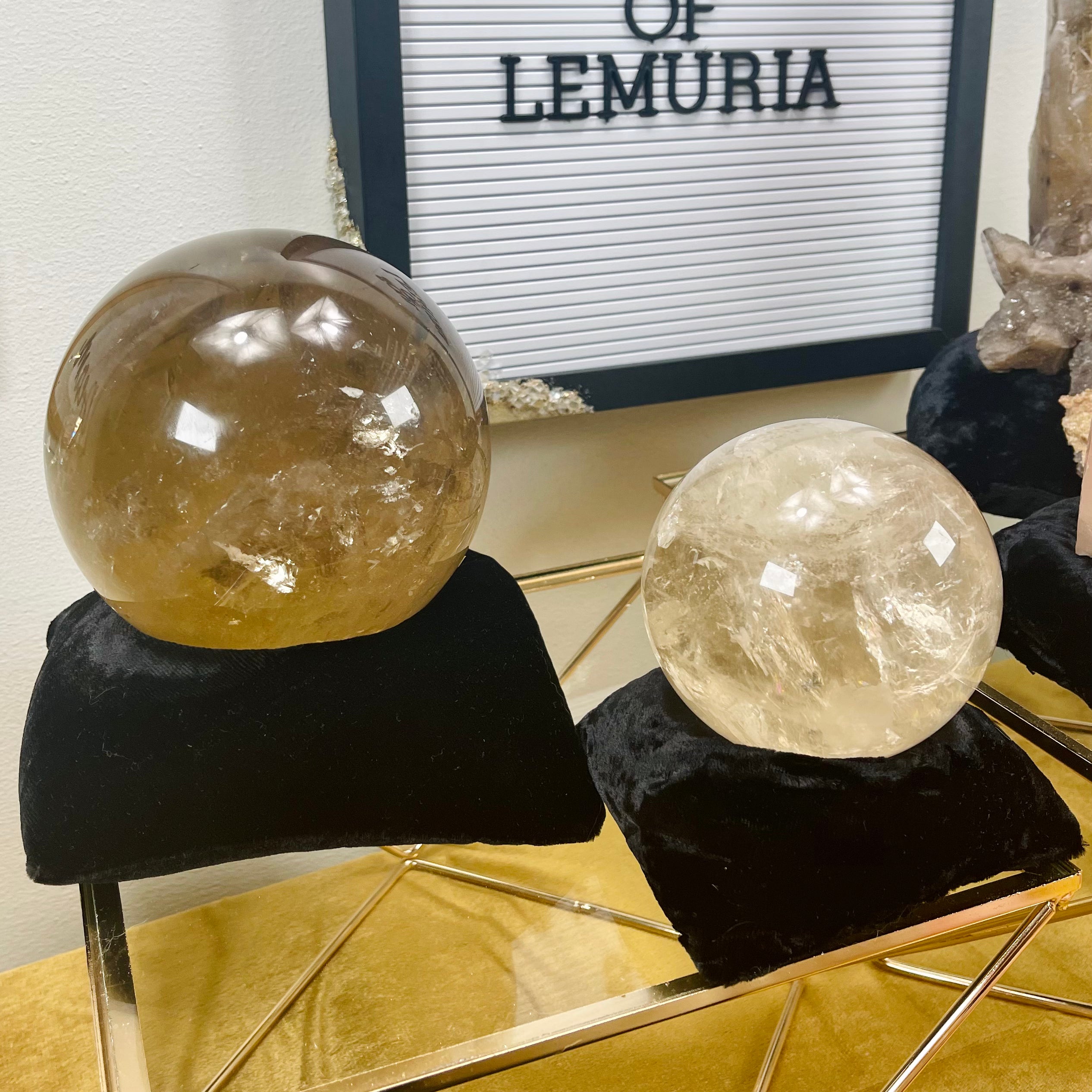 Crystal "Bean Bags"