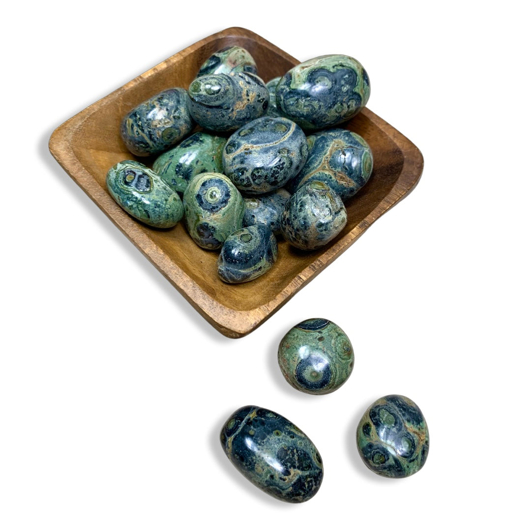 Kambaba Jasper Tumbles (Large) | Peace