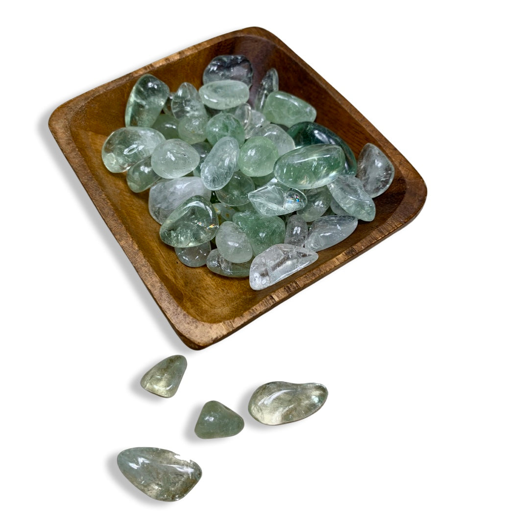 Prasiolite Tumbles | Spiritual Growth