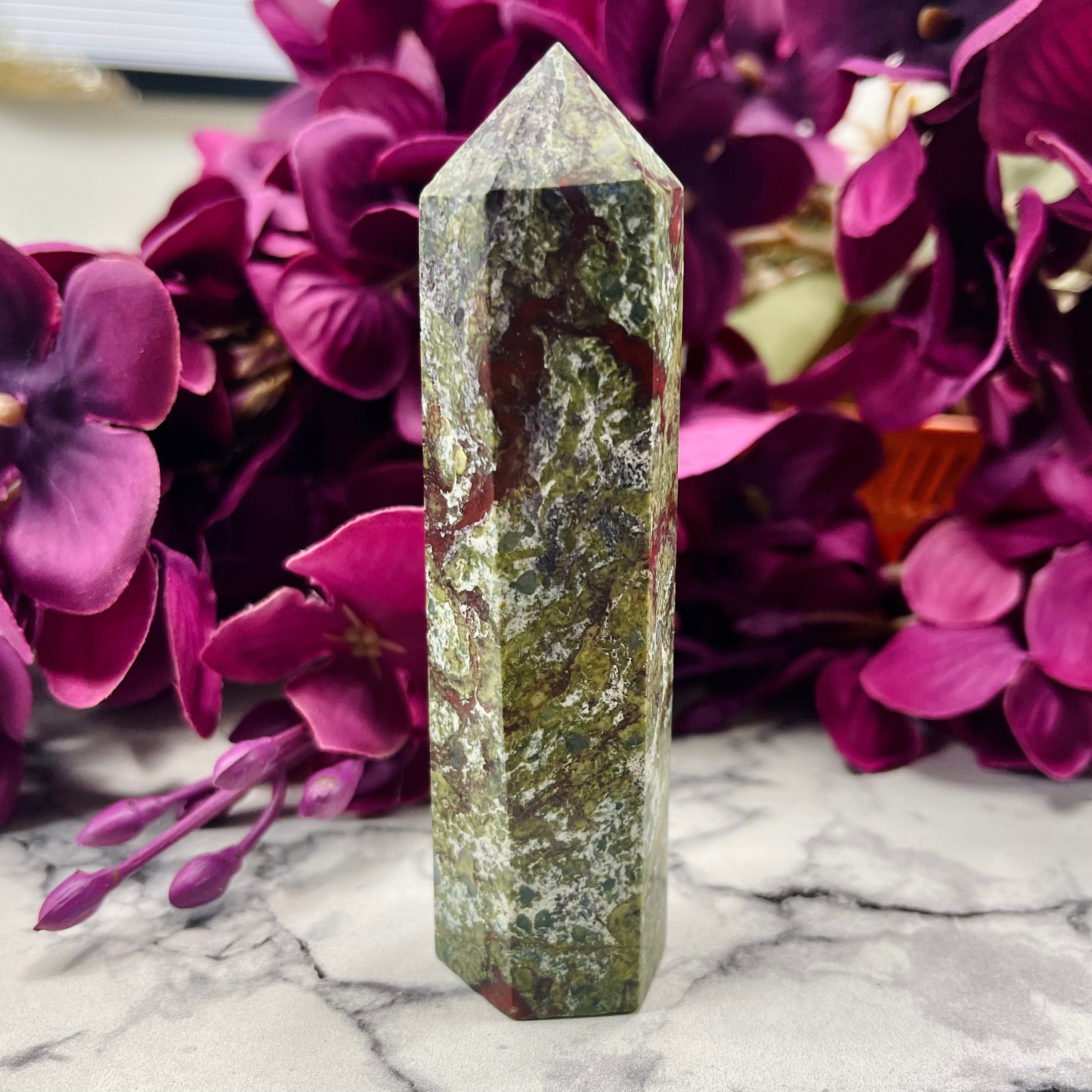 Dragon Bloodstone Jasper | D12