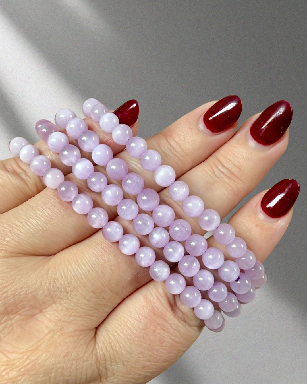 Purple Kunzite with flash | 6mm