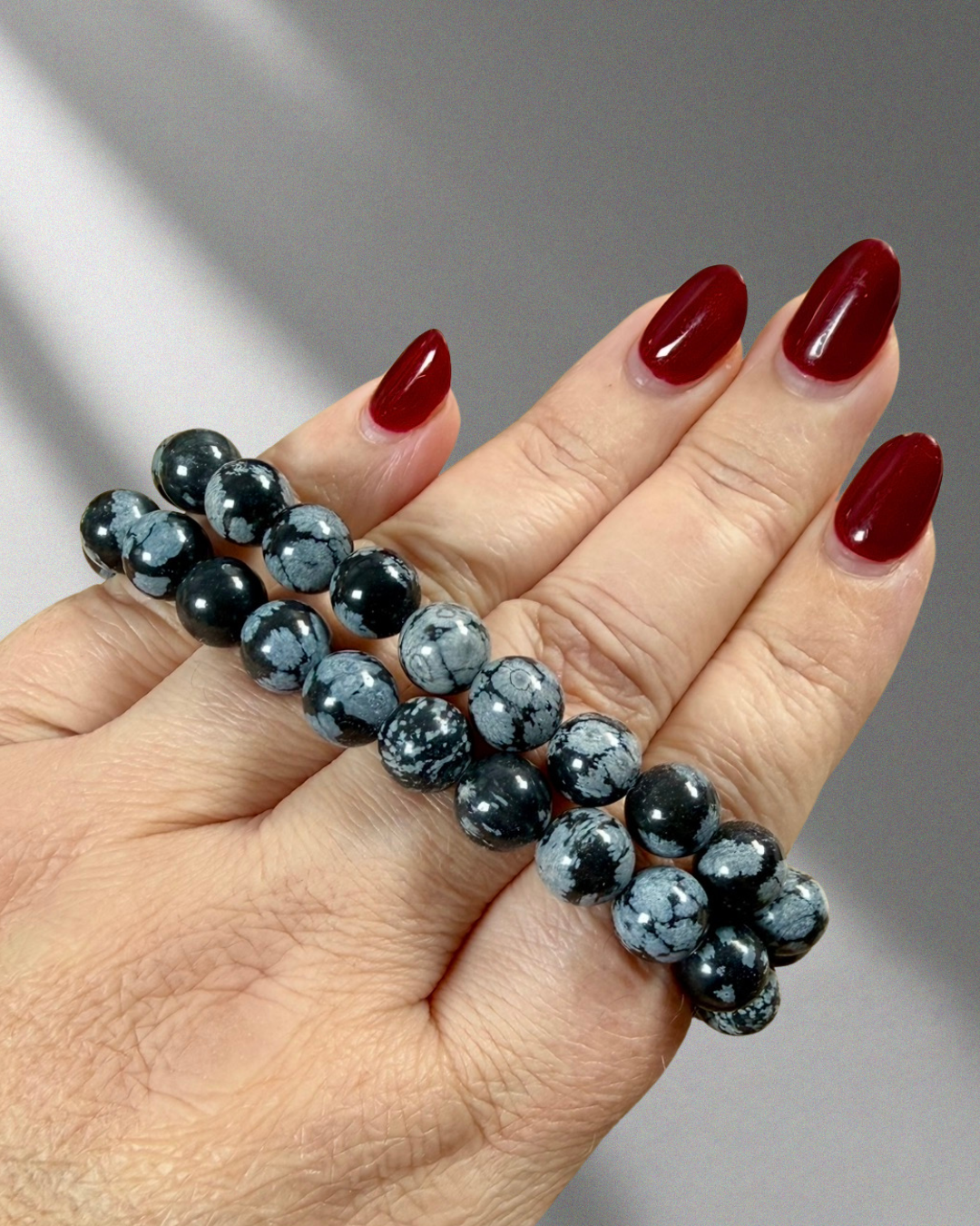 Snowflake Obsidian | 8mm