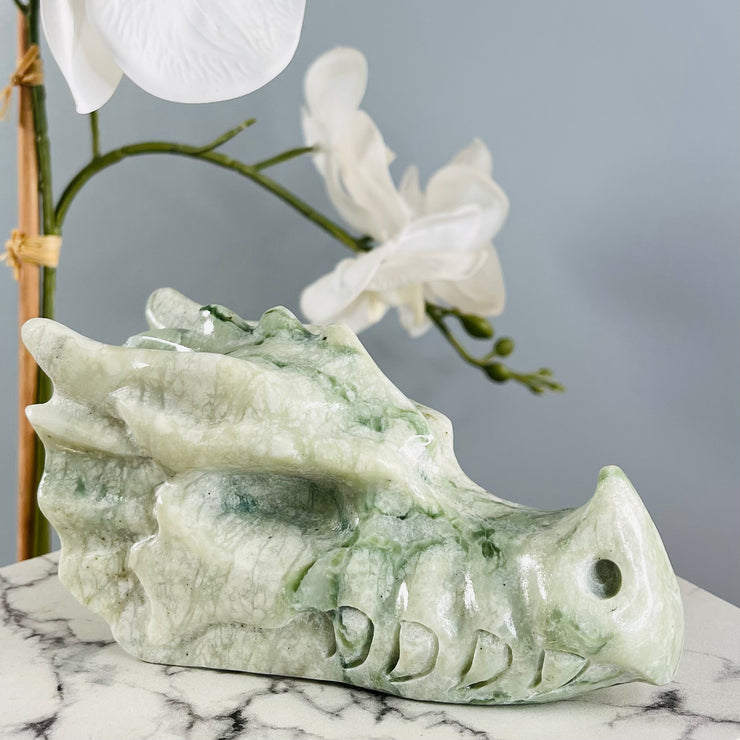 Jade Water Dragon Skull | 03
