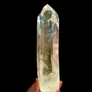 Blue Needle Lemurian | 7 Sided Faceted Channelling Crystal | 05