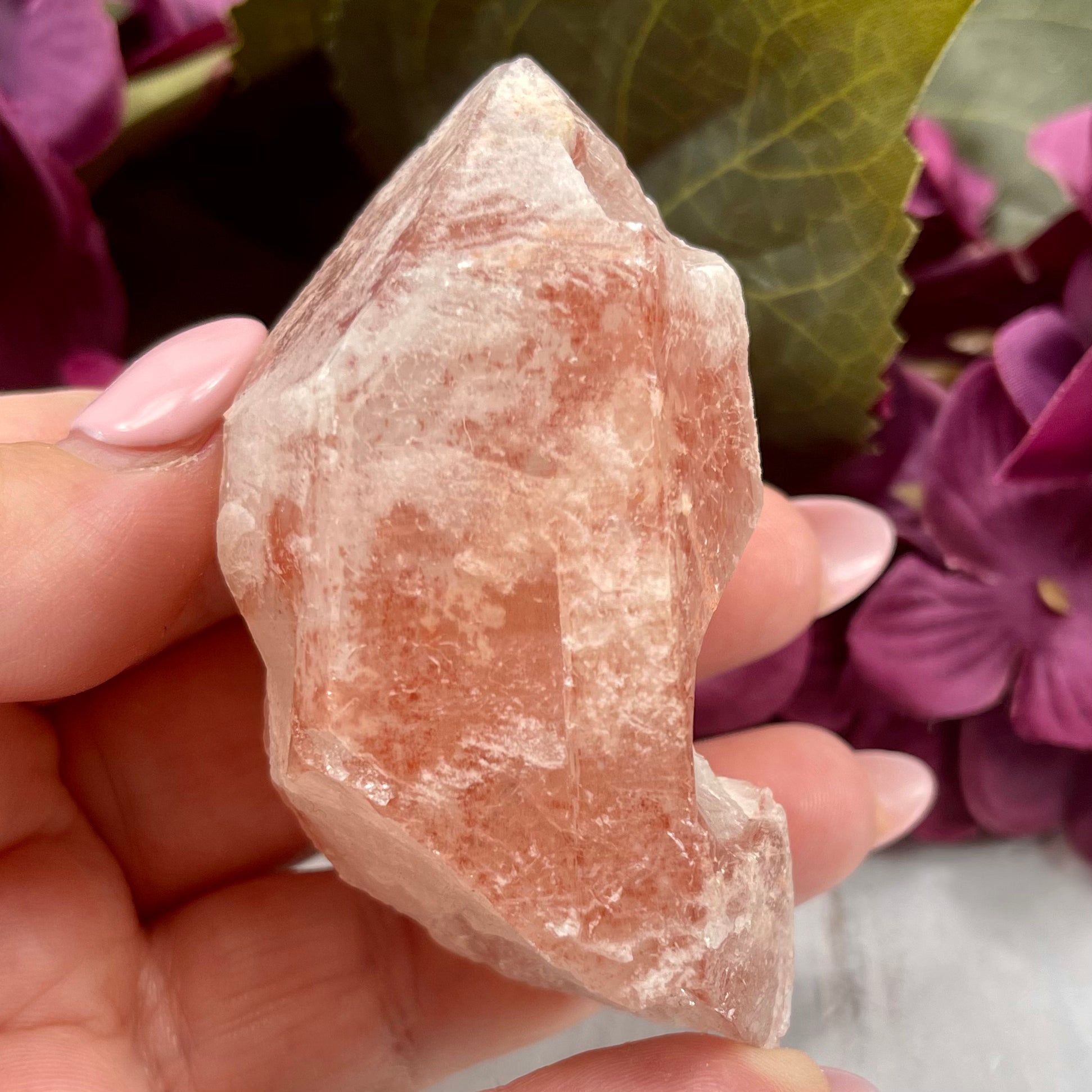 Pink Lemurian | Healed Crater Key | P5