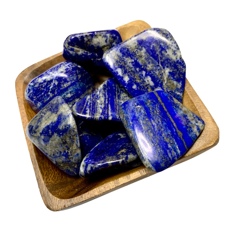 Lapis Lazuli Jumbo Tumbles | Courage