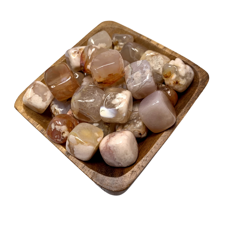 Flower Agate Cubes | Personal Growth